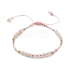 Adjustable Nylon Thread Braided Bead Bracelets BJEW-JB05504-02-1