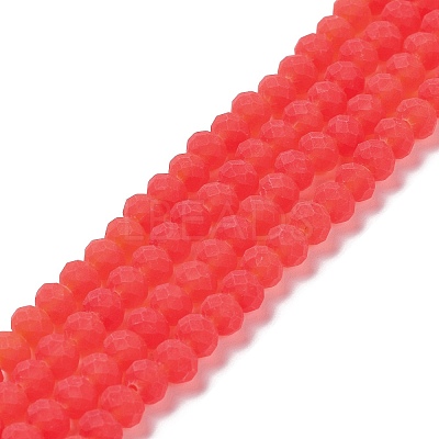 Transparent Glass Beads Strands EGLA-A034-T4mm-MD01-1