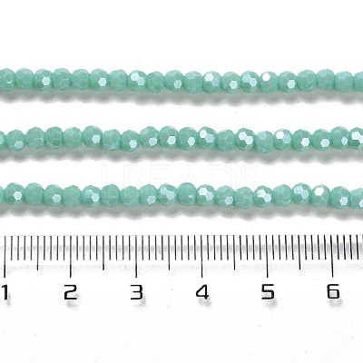 Electroplate Opaque Glass Beads Strands LS-EGLA-A035-P3mm-A14-1
