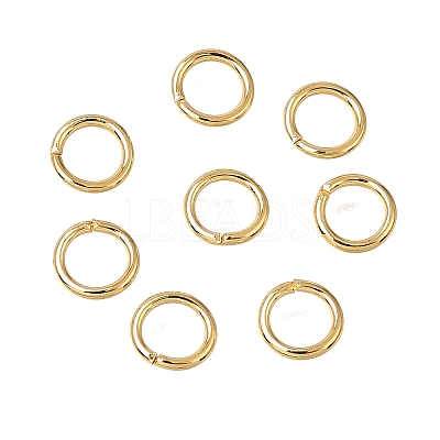 Brass Open Jump Rings KK-CBA1A60-06B-G-1