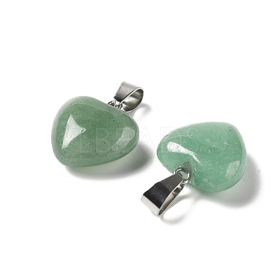 Natural Green Aventurine Pendants G-I311-A06-1