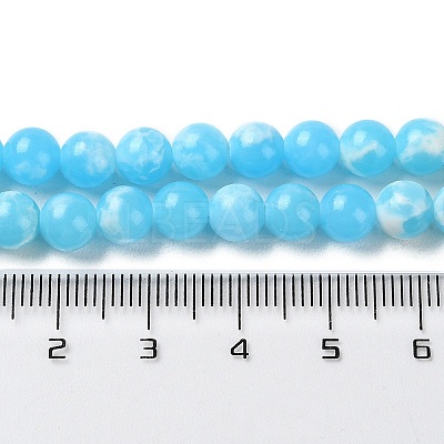 Synthetic Imperial Jasper Dyed Beads Strands G-D077-A01-01E-1