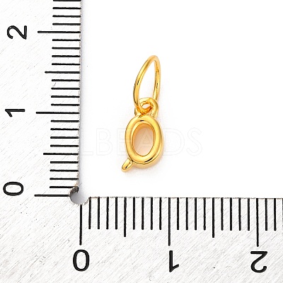 925 Sterling Silver Letter Charms with Jump Rings LS-STER-R008-01G-Q-1