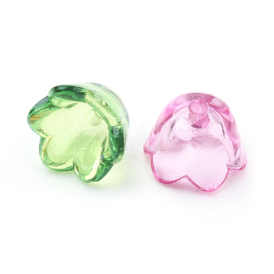 Mixed Color Transparent Acrylic Beads X-PL548M-1