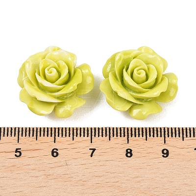 Synthetic Coral Dyed Carved Beads SHEL-Z003-03B-02-1