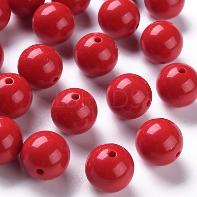Opaque Acrylic Beads MACR-S370-C20mm-A14-1