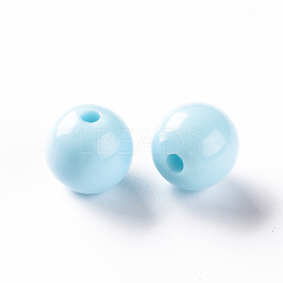 Opaque Acrylic Beads MACR-S370-C12mm-A07-1
