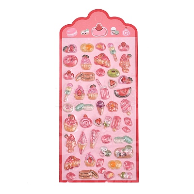Epoxy Resin 3D Puffy Self Adhesive Stickers DIY-G122-02A-1