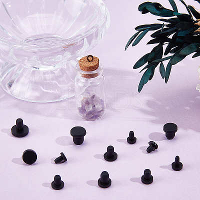 30Pcs 5 Styles Silicone Bottle Seal Plug FIND-GF0008-86-1