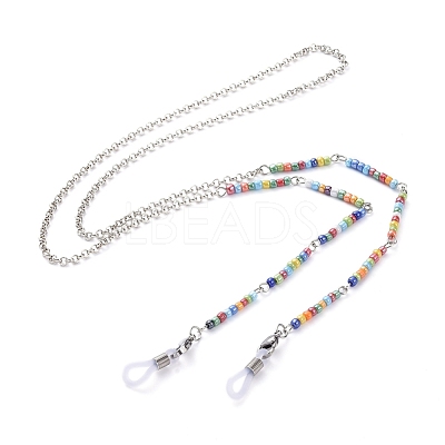 Eyeglasses Chains AJEW-EH00060-01-1