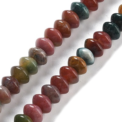 Natural Indian Agate Beads Strands G-P559-A08-01-1