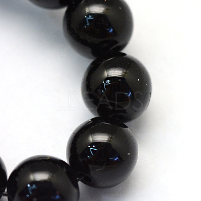 Baking Paint Pearlized Glass Pearl Round Bead Strands HY-Q003-4mm-80-1