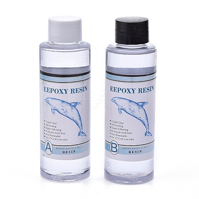 Transparent Clear Crystal Epoxy AB Glue TOOL-L009-02-1