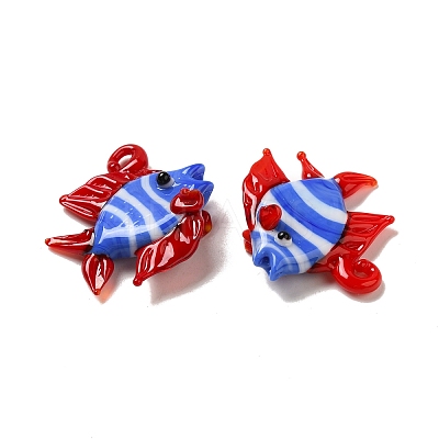 Handmade Lampwork Pendants X-LAMP-G162-01B-1