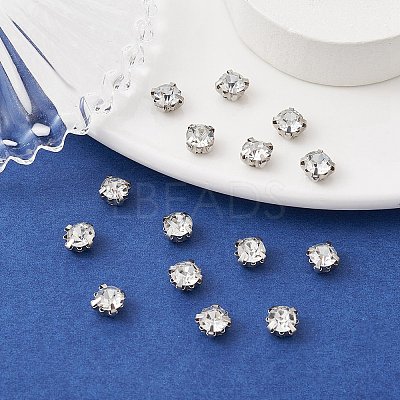 Square Sew on Rhinestone FIND-YW0003-10E-1