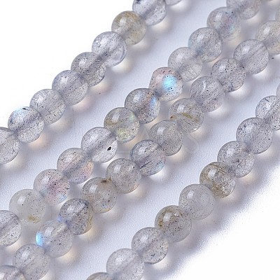 Natural Labradorite Beads Strands G-F627-10-A-1