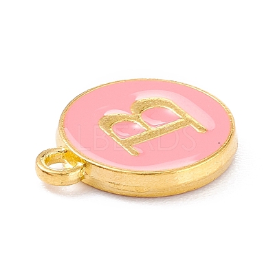 Golden Plated Alloy Enamel Charms LS-ENAM-Q437-14B-1