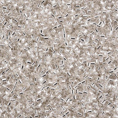 Glass Bugle Beads SEED-S032-08A-21-1