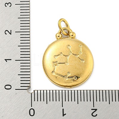 304 Stainless Steel Pendants Rhinestone Settings STAS-O009-01I-G-1