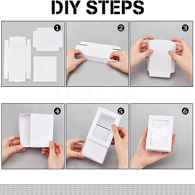Cardboard Box with Window CON-WH0086-022B-1