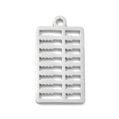 304 Stainless Steel Pendants SA-CBAE115-13C-P-1