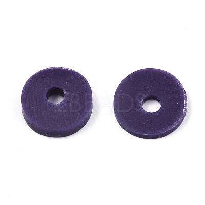Handmade Polymer Clay Beads CLAY-Q251-4.0mm-46-1