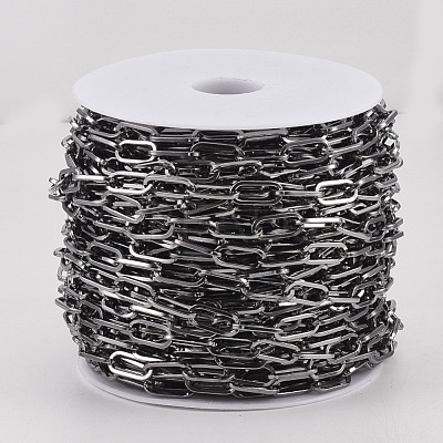 Unwelded Iron Paperclip Chains CH-S125-02C-B-1