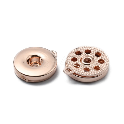 Alloy Hang Snap Base Pendant FIND-WH0110-280RG-1