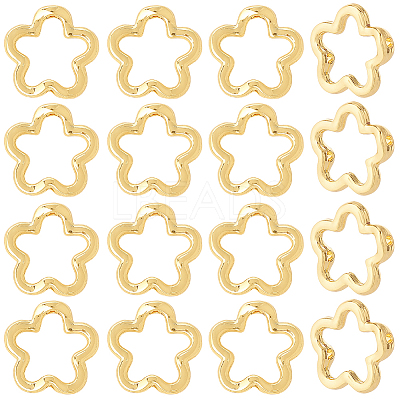 20Pcs Alloy Bead Frame FIND-SC0017-73G-1