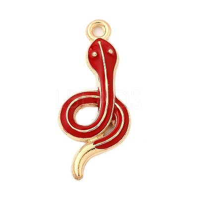 Alloy Enamel Pendants LS-FIND-U031-14G-02-1