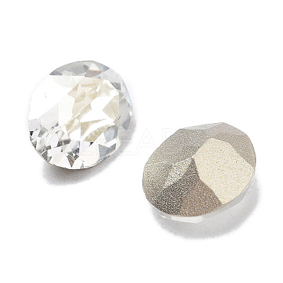 K9 Glass Rhinestone Cabochons GLAA-H034-06D-001SS-1