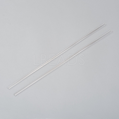 Transparent Acrylic Lollipop Sticks TACR-WH0002-17B-1