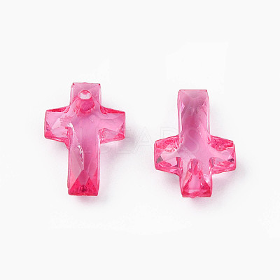 Transparent Acrylic Pendants MACR-S373-130-B04-1