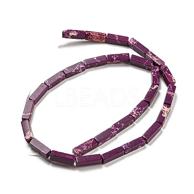 Synthetic Imperial Jasper Dyed Beads Strands G-D077-C01-04-1