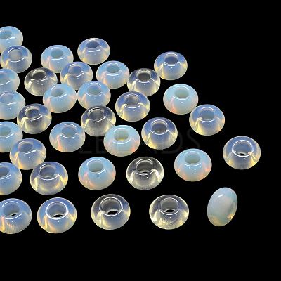 Opalite European Large Hole Beads G-Q442-20-1