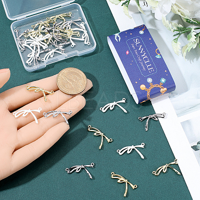 30Pcs 3 Colors Alloy Pendants FIND-SC0021-09-1