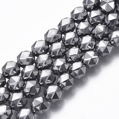 Terahertz Stone Beads Strands G-R462-039C-1