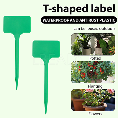 50Pcs Plastic Plant Labels FIND-SP0005-64D-1