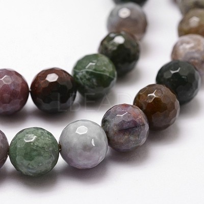 Natural Indian Agate Beads Strands X-G-D840-51-8mm-1