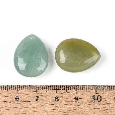 Natural Green Aventurine Pendants G-T143-18A-04-1