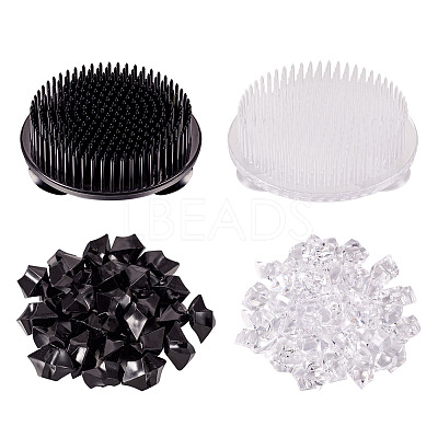 Plastic Flower Pin Frogs DIY-MB0002-03-1