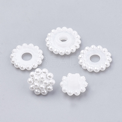 Imitation Pearl Acrylic Beads LS-OACR-T004-12mm-20-B-1