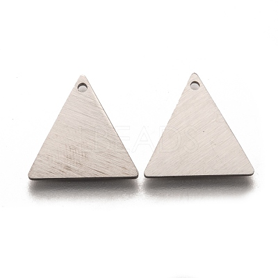 Tarnish Resistant 304 Stainless Steel Pendants STAS-O133-04C-P-1