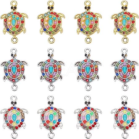  30Pcs 3 Colors Alloy Connector Charms RB-NB0001-22-1