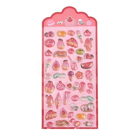 Epoxy Resin 3D Puffy Self Adhesive Stickers DIY-G122-02A-1