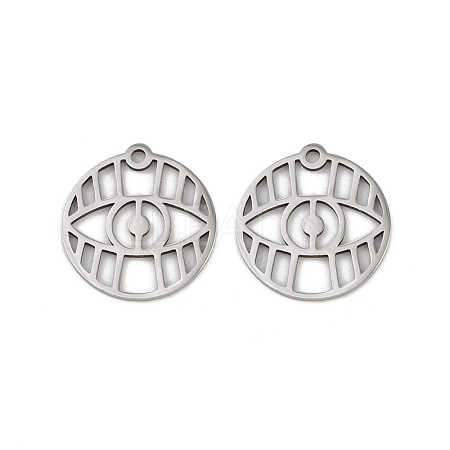 201 Stainless Steel Pendants LS-STAS-U052-02C-P-1