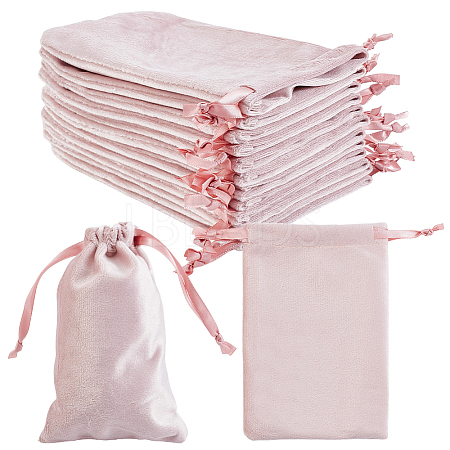 Velvet Jewelry Pouches Bags TP-WH0012-06B-1