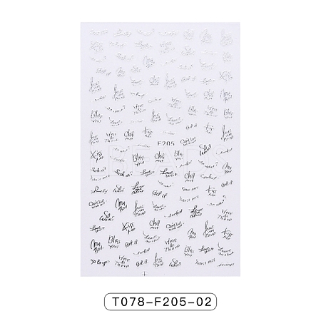 Nail Art Stickers MRMJ-T078-F205-02-1
