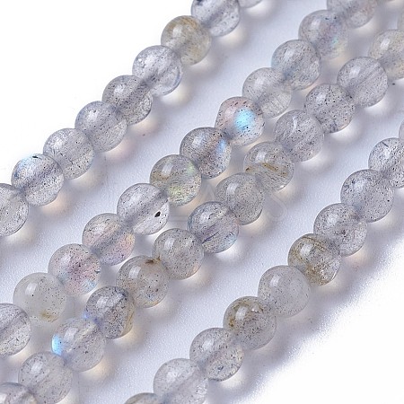 Natural Labradorite Beads Strands G-F627-10-A-1