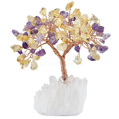 Natural Ametrine Chips Tree Decorations PW23101890860-1
